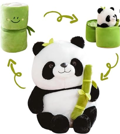 Cute Bamboo Panda Plush