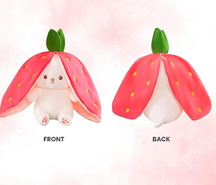 Transforming Rabbit, Rabbit Plush Cute Bunny, Bunny Stuffed Animal